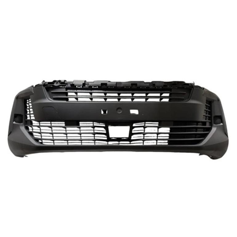 BLACK FRONT BUMPER WITHOUT FOG LAMP HOLES