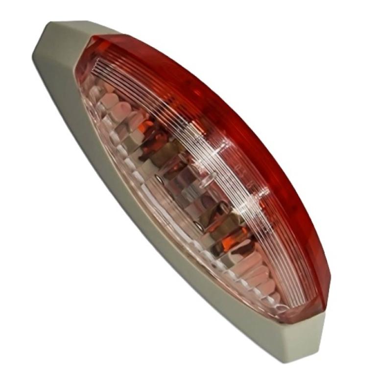 RED & WHITE SIDE MARKER LIGHT LAMP DRIVER SIDE RH