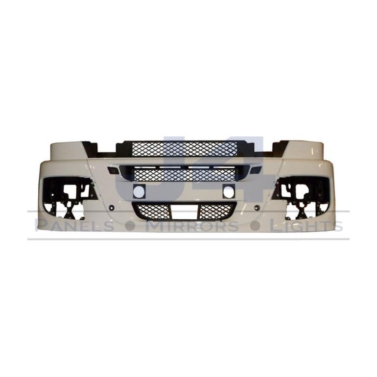 PAINTED WHITE FRONT BUMPER WITH ADAPTIVE CRUISE CONTROL (ACC)