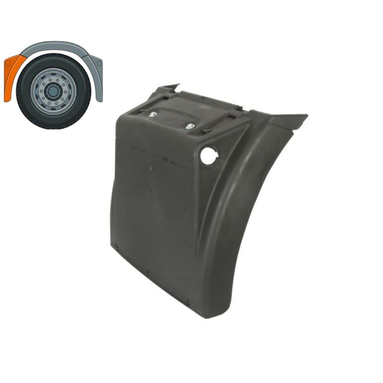 REAR AXLE FRONT DROPWING WITH MOUNTING BRACKETS