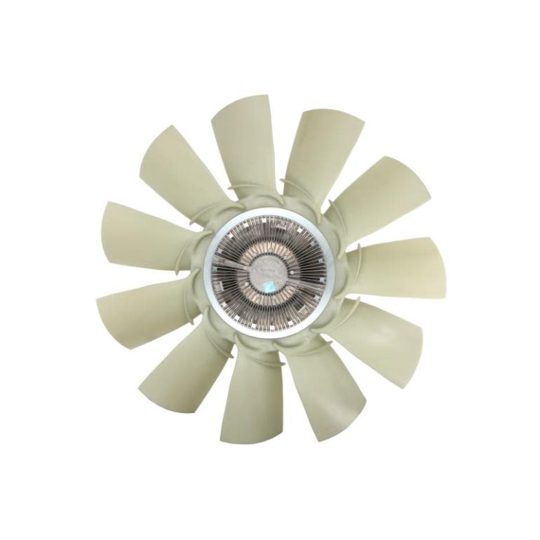 VISCOUS FAN CLUTCH HUB WITH BLADES