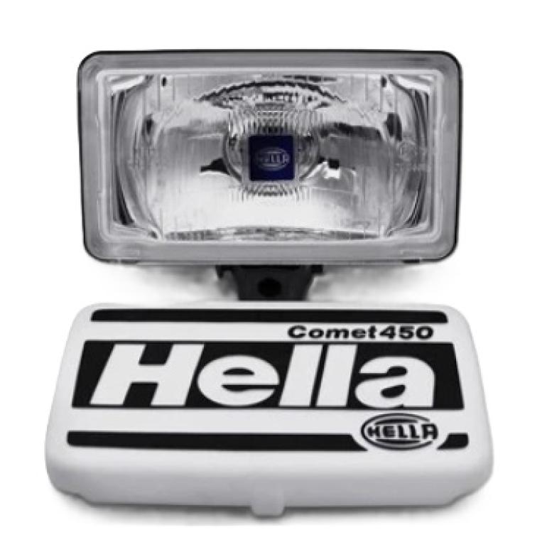 HELLA COMET 450 RECTANGULAR DRIVING LAMP & COVER (CLEAR) 
