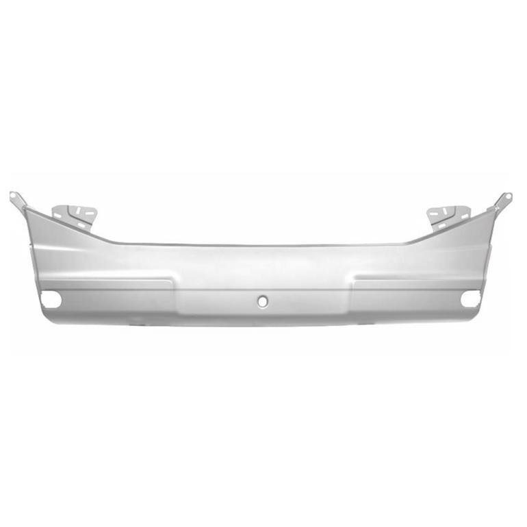 PAINTED WHITE FRONT BUMPER CENTRE