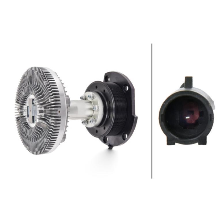 VISCOUS FAN CLUTCH HUB ONLY