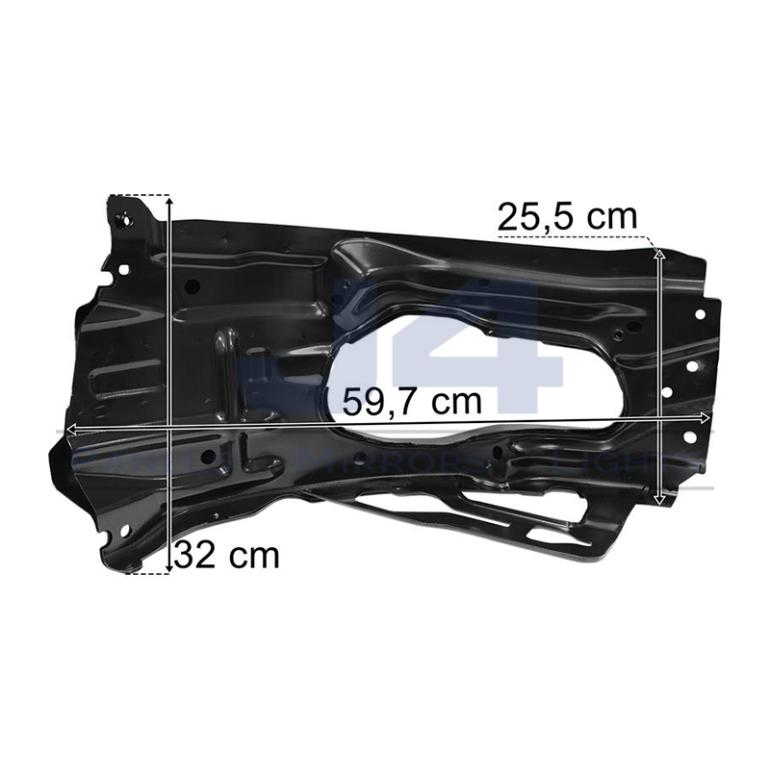 BUMPER MOUNTING BRACKET PASSENGER SIDE LH