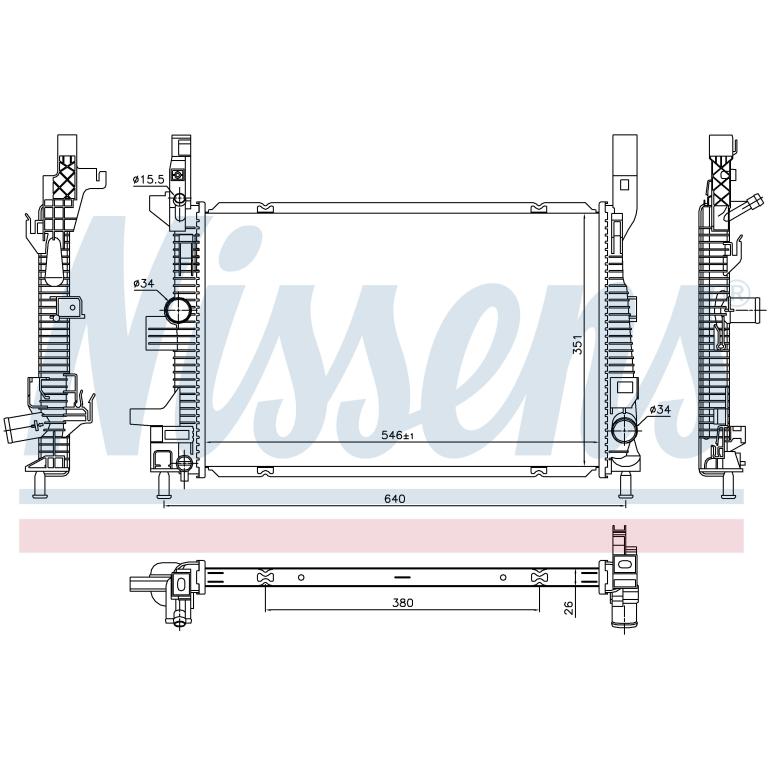 COOLANT RADIATOR