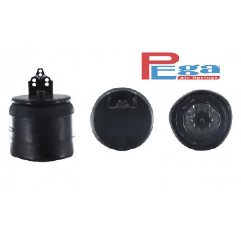 REAR SUSPENSION AIR SPRING WITH STEEL PISTON