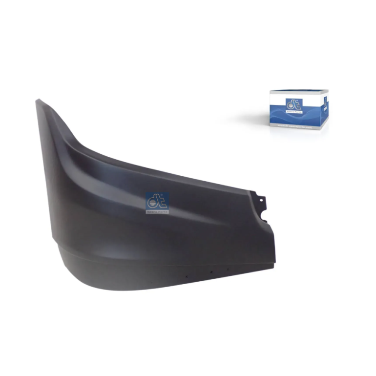 GREY FRONT BUMPER CORNER DRIVER SIDE RH