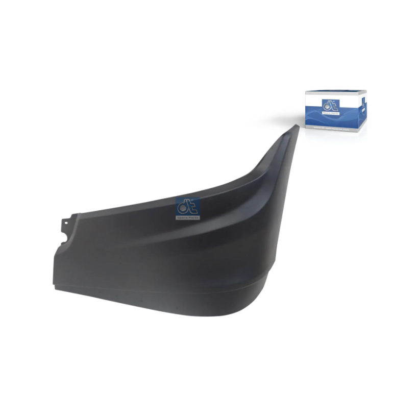 GREY FRONT BUMPER CORNER PASSENGER SIDE LH