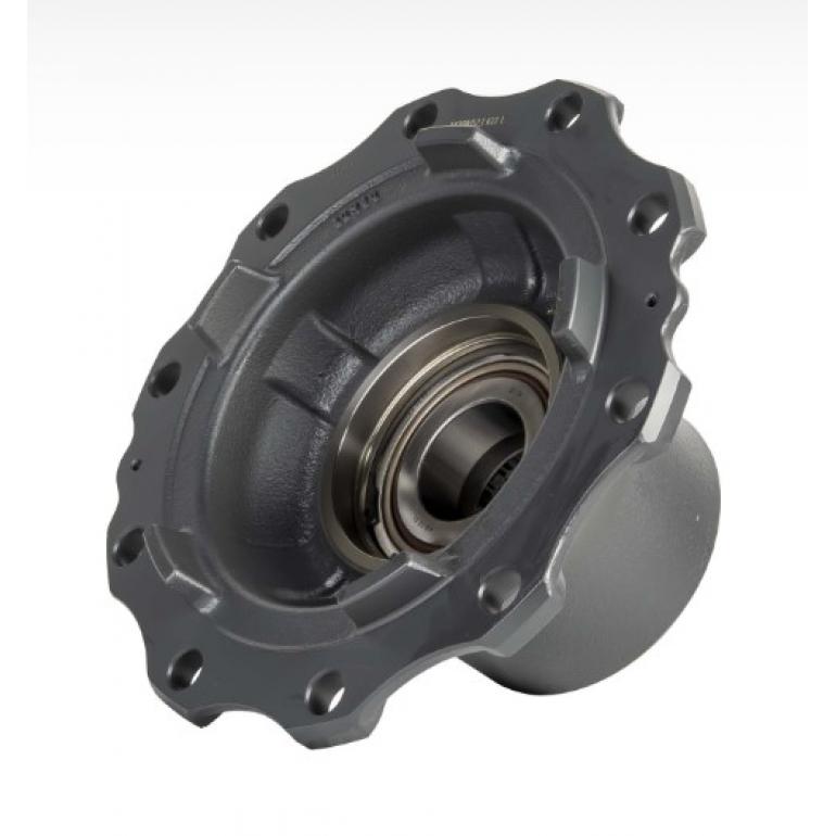 'OLD STYLE FRONT WHEEL HUB COMPLETE WITH BEARINGS
