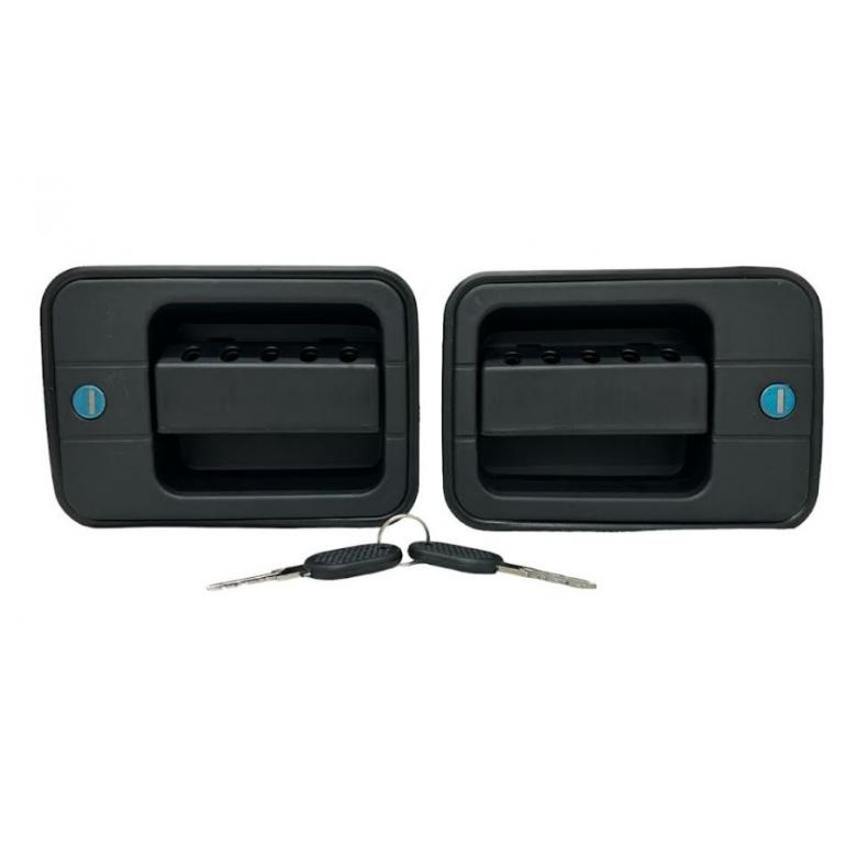 FRONT OUTER DOOR HANDLE & LOCK SET FITS RH & LH