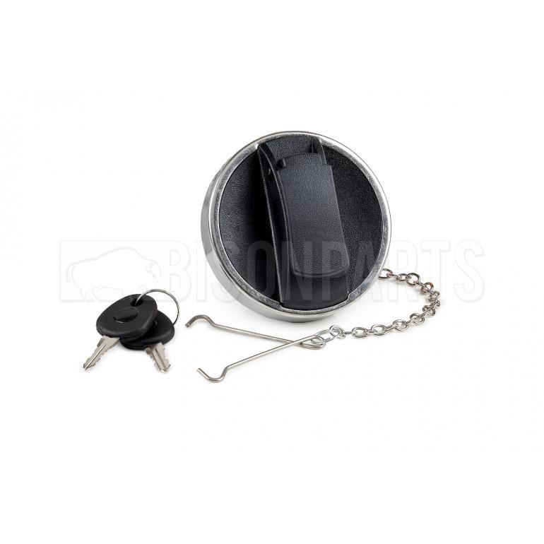 LOCKING 'SCREW FUEL CAP WITH STEEL BAND 60MM