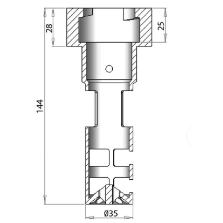 35mm Fuel Anti Syphon Device - Bayonet Fitting