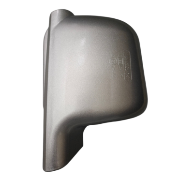 WIDE ANGLE MIRROR BACK COVER (SILVER) PASSENGER SIDE LH