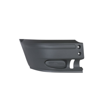 FRONT BUMPER CORNER WITHOUT LAMP HOLES DRIVERS SIDE RH