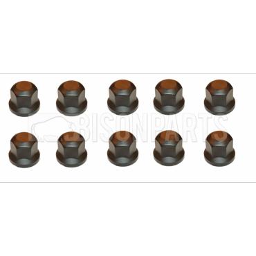 thumbnail image 2 of JAH 20-Pack 21mm Chrome Wheel Nut Bolt Cover Caps - Universal For VW BMW Mercedes 2 of 5