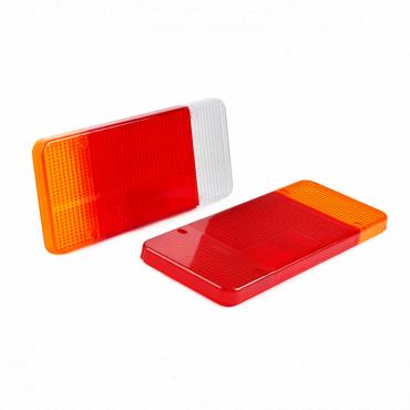 REAR COMBINATION LAMP LENS RH & LH (PAIR)