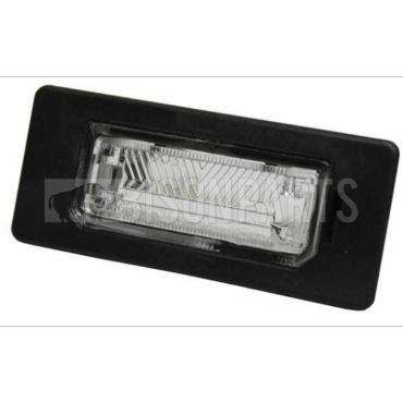 COMPLETE NUMBER PLATE LAMP WITH BULB