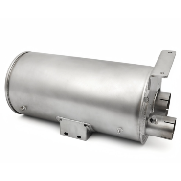 EXHAUST SILENCER WITH CATALYTIC CONVERTER