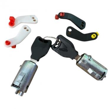 DOOR HANDLE BARREL & LOCK SETS RH & LH (PAIR)