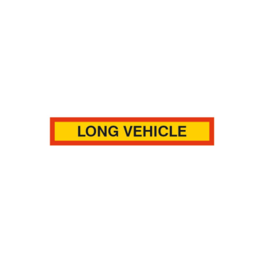 MARKER BOARD TYPE 4 LONG VEHICLE ALUMINIUM (SINGLE)