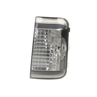 SMOKED MIRROR INDICATOR LENS LH PASSENGER SIDE