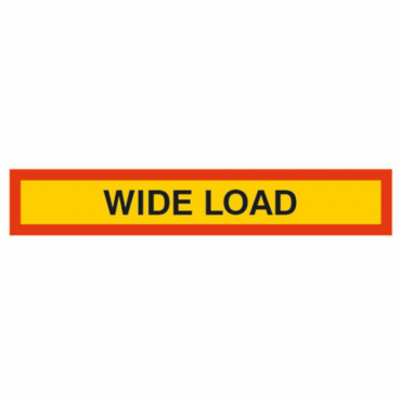 MARKER BOARD TYPE 4 WIDE LOAD SELF ADHESIVE VINYL (SINGLE)