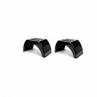 FLAT TOP MUDGUARDS / MUDWINGS TO SUIT TWIN WHEELS JX37F (PAIR)