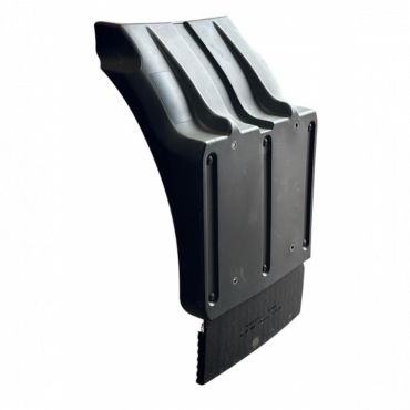 CABIN REAR DROPWING WITH SPRAY SUPPRESSION FLAP PASSENGER SIDE LH