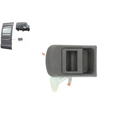 MANUAL OUTER SIDE LOADING SLIDING DOOR HANDLE DRIVER SIDE RH