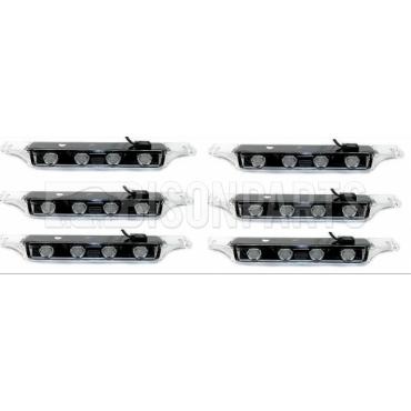 +FITS SCANIA 6 SERIES P /& R CABS 2010-2017 LED CLEAR DOWNLIGHTER SCA612 X 6