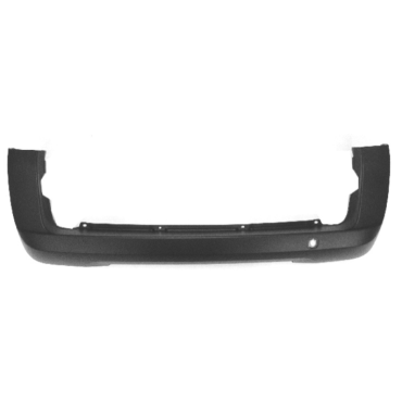 REAR BUMPER WITH CUTTING 4 MARKS FOR SENSORS
