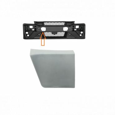 FRONT BUMPER BLANKING CAP DRIVER SIDE RH