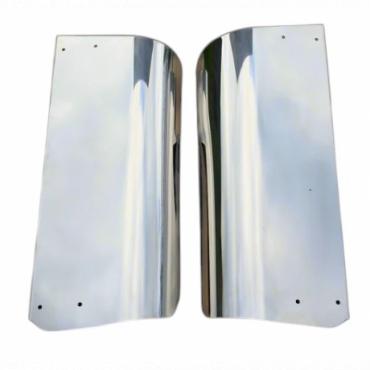 STAINLESS STEEL MIRROR GUARD SET 