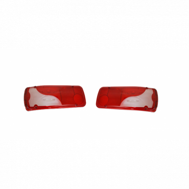 REAR COMBINATION LAMP LENS RH & LH (PAIR)