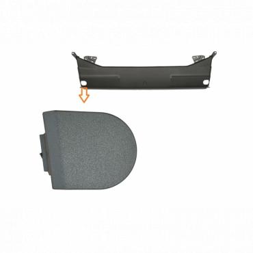 Front Bumper End Cap Corner Bezel Cover For 2003-09 Hummer H2 – Left & Right Pair, Black ABS