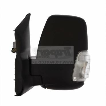 AM Autoparts RH Passenger Side Power Heated Mirror For 2008-2014 Dodge Avenger (Paint To Match, Manual Fold)