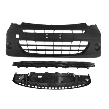 FRONT BUMPER WITH REINFORCEMENT & BUMPER UNDER TRAY