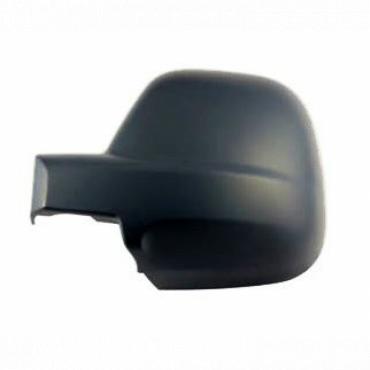 BLACK TEXTURED MIRROR BACK COVER PASSENGER SIDE LH