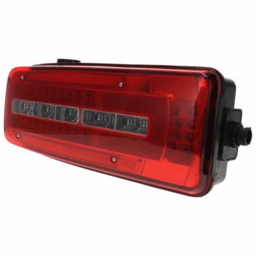 LED REAR COMBINATION LAMP WITH REVERSING ALARM DRIVER SIDE RH
