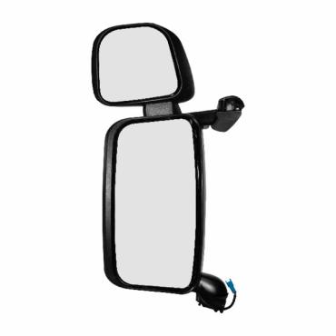 ELECTRIC ADJUST 'SHORT ARM TWIN MIRROR HEAD PASSENGER SIDE LH