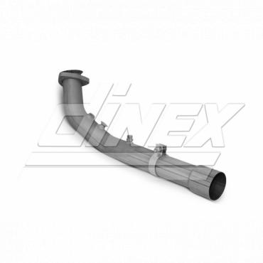 EXHAUST FRONT DOWNPIPE WITH 3 SENSOR HOLES