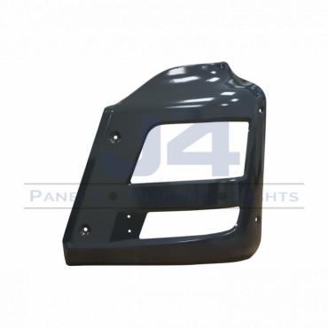 STEEL FRONT BUMPER CORNER PASSENGER SIDE LH