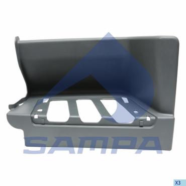 LOWER SINGLE STEP SURROUND PASSENGER SIDE LH