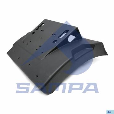 REAR AXLE DROPWING FRONT SECTION PASSENGER SIDE LH
