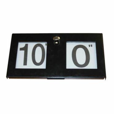 METAL IMPERIAL HEIGHT INDICATOR