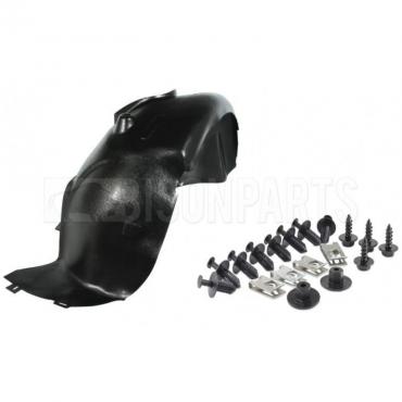 FRONT INNER WHEEL ARCH COVER & FITTINGS PASSENGER SIDE LH
