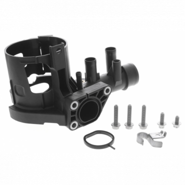 COOLANT FLANGE WITH FILTER HOUSING