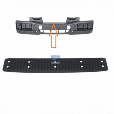 FRONT BUMPER STEP TREAD PLATE