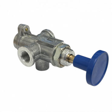 SHUNT VALVE WITH BLUE KNOB